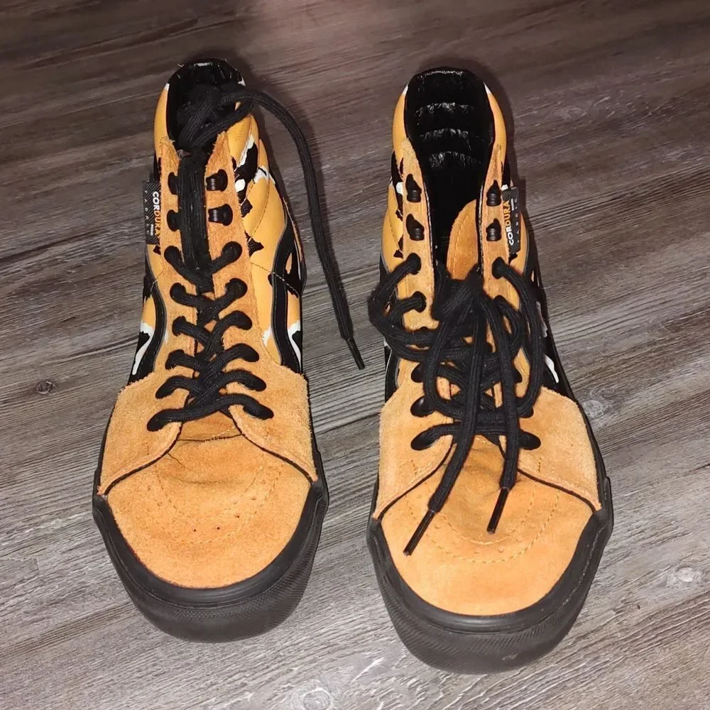 NEW VANS SK8 HI CORDURA AMBERGLOW  Men 7.5   Women  9.0
